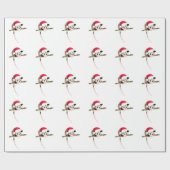 Cadeau Papier d'emballage d'opossum de Noël (Plat)
