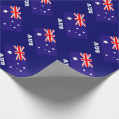 Cadeau Papier d'emballage drapeau australien (Coin)
