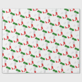 Cadeau Papier d'emballage drapeau italien (Plat)