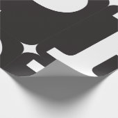 Cadeau Papier d'emballage du capital P (Coin)