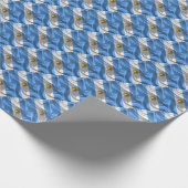 Cadeau Papier d'emballage du drapeau argentin (Coin)