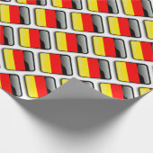 Cadeau Papier d'emballage du drapeau de l'Allemagne (Coin)