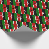 Cadeau Papier d'emballage du drapeau du Kenya (Coin)