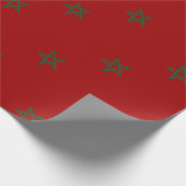 Cadeau Papier d'emballage du drapeau marocain (Coin)