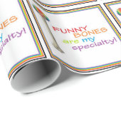 Cadeau Papier d'emballage du médecin (Coin rond)