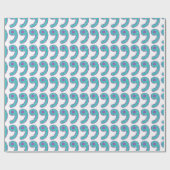 Cadeau Papier d'emballage du numéro neuf (Plat)