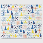 Cadeau Papier d'emballage du professeur de chimie (Plat)