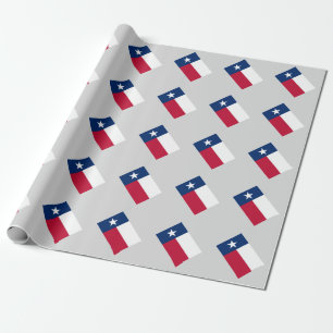 Cadeau Papier d'emballage du Texas d'état d'anniversaire