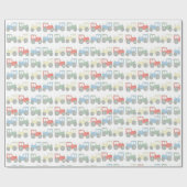 Cadeau Papier d'emballage du tracteur (Plat)