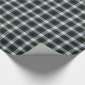 Cadeau Papier d'emballage écossais de plaid de tartan de (Coin)