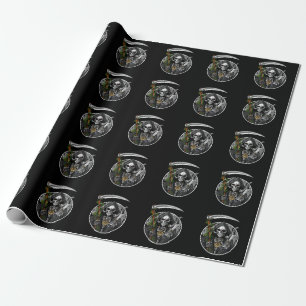 Cadeau Papier d'emballage effrayant pour les mauvaises he