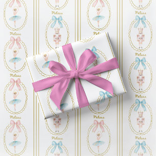 Cadeau Papier d'emballage élégant Ballerina Casse-Noisett