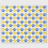 Cadeau Papier d'emballage empreinte de patte Lansing Bobc (Plat)