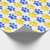 Cadeau Papier d'emballage empreinte de patte Lansing Bobc (Coin)