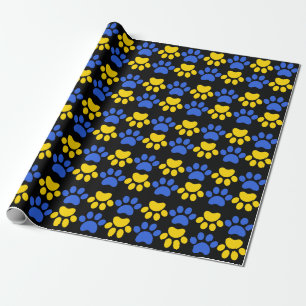 Cadeau Papier d'emballage empreinte de patte Lansing Bobc