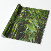 Cadeau Papier d'emballage en bambou (Déroulé)