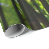 Cadeau Papier d'emballage en bambou (Coin rond)