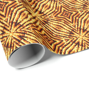 Cadeau Papier d'emballage en bambou de l'art 2B