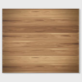 Cadeau Papier d'emballage en bois (Plat)