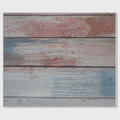 Cadeau papier d'emballage en bois affaissé (Plat)