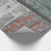 Cadeau Papier d'emballage en bois ébréché (Coin)