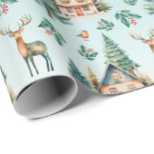 Cadeau Papier d'emballage en bois mou (Coin rond)