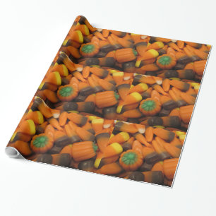 Cadeau Papier d'emballage en carrelage de maïs de bonbon