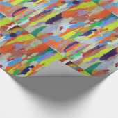 Cadeau Papier d'emballage en ciment peint (Coin)