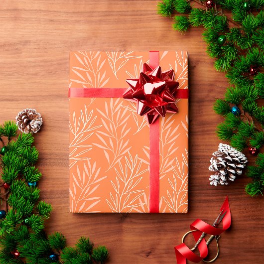 Cadeau Papier d'emballage en herbe complète