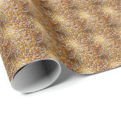 Cadeau Papier d'emballage en maïs (Coin rond)