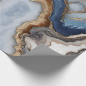 Cadeau Papier d'emballage en marbre d'Agate (Coin)