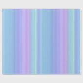 Cadeau Papier d'emballage en pastel de vert bleu pourpre (Plat)