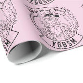 Cadeau Papier d'emballage F35 Wild Weasel Wives (Coin rond)