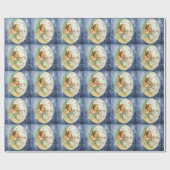 Cadeau Papier d'emballage fait sur commande d'ange de (Plat)