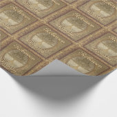 Cadeau Papier d'emballage fait sur commande d'arbre (Coin)