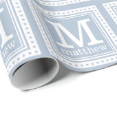 Cadeau Papier d'emballage fait sur commande de (Coin rond)