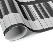 Cadeau Papier d'emballage fait sur commande de clavier de (Coin rond)