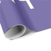 Cadeau Papier d'emballage fait sur commande de couleur et (Coin rond)