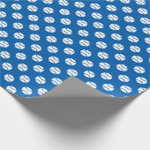 Cadeau Papier d'emballage fait sur commande de fête (Coin)