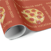 Cadeau Papier d'emballage fait sur commande de salon de (Coin rond)