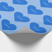 Cadeau Papier d'emballage fait sur commande de Valentine (Coin)