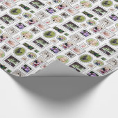 Cadeau Papier d'emballage fait sur commande encadré de (Coin)