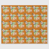 Cadeau Papier d'emballage fée celtique (Plat)