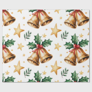 Cadeau Papier d'emballage festif de Noël