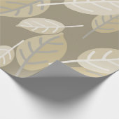 Cadeau papier d'emballage feuille à café (Coin)