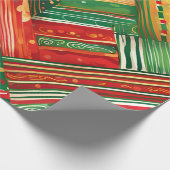 Cadeau papier d'emballage fiesta patchwork (Coin)