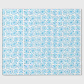 Cadeau Papier d'emballage Flocon de neige (Plat)