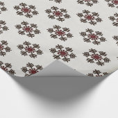 Cadeau Papier d'emballage flocon de neige (Coin)