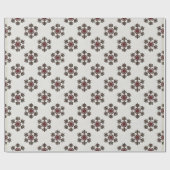 Cadeau Papier d'emballage flocon de neige (Plat)