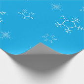 Cadeau Papier d'emballage Flocon de neige (Coin)